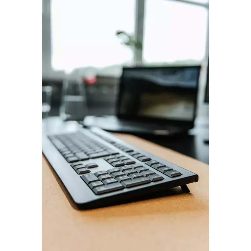 CHERRY KW 3000 keyboard Universal RF Wireless QWERTY US International Black