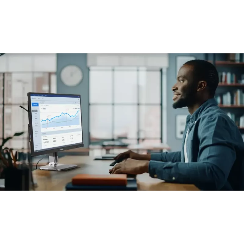 Philips 4000 series 24B2U4301/00 computer monitor 60.5 cm (23.8 inch) 1920 x 1080 pixels Full HD LCD Grey