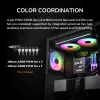 COUGAR Midi Tower Case, Airface 180, ARGB, Black