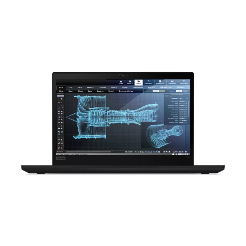 Mobile workstation T1A Lenovo ThinkPad P14s Gen 2 — Intel Core i5-1145G7, 14 inch FHD, 16 GB DDR4, 256 GB SSD, Windows 11 Pro, Black
