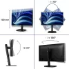 Philips 3000 series 24B2U3301D/00 computer monitor 61.2 cm (24.1 inch) 1920 x 1200 pixels WUXGA LCD Black
