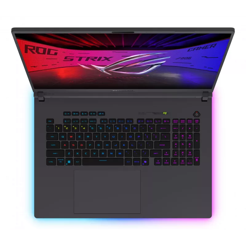 ASUS ROG Strix G18 G815LW-S9016W Intel Core Ultra 9 275HX Laptop 45.7 cm (18 inch) WQXGA 32 GB DDR5-SDRAM 2 TB SSD NVIDIA GeForce RTX 5080 Wi-Fi 7 (802.11be) Windows 11 Home German Green, Grey