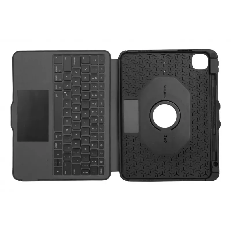 Targus VersaVu Spanish Bluetooth Black Keyboard Trackpad for iPad 13 inch