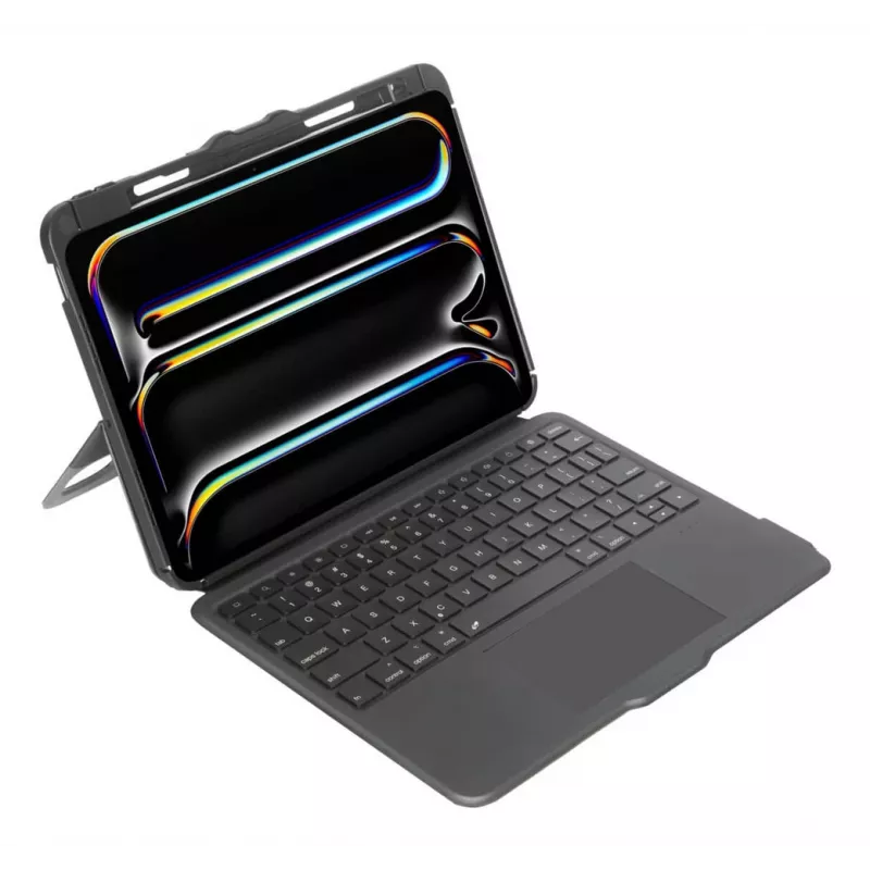 Targus VersaVu Spanish Bluetooth Black Keyboard Trackpad for iPad 13 inch
