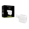 Conceptronic ALTHEA 2-Port 100W GaN USB-C PD Charger, Indoor, AC, 5 V, 5 A, White
