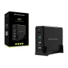 Conceptronic OZUL 4-Port 65W USB PD Desktop Charger, Indoor, AC, 5 V, Black