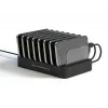 Conceptronic OZUL 8-Port 75W USB PD Charging Station, Indoor, AC, 12 V, Black