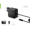 Conceptronic OZUL05BE mobile device charger Universal Black AC Indoor
