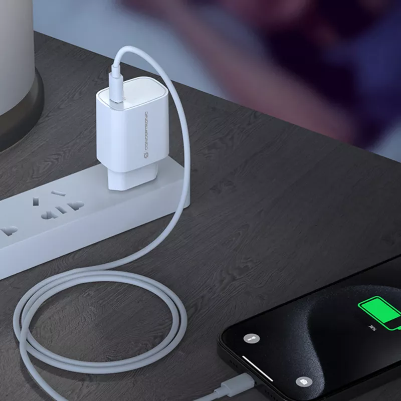 Charger Conceptronic 1-Port 20W USB-C PD Charger