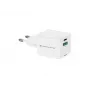 Conceptronic 2-Port 20W GaN USB PD Charger, USB-C x 1, USB-A x 1, QC 3.0, PPS