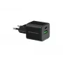 Conceptronic 2-Port 20W GaN USB PD Charger, USB-C x 1, USB-A x 1, QC 3.0, PPS