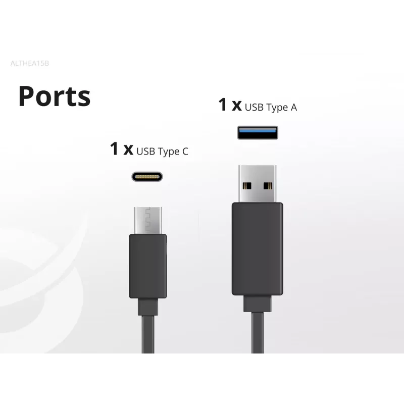 Conceptronic 2-Port 20W GaN USB PD Charger, USB-C x 1, USB-A x 1, QC 3.0, PPS