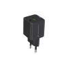 Conceptronic 2-Port 33W GaN USB PD Charger with 3-in-1 Charging Cable, USB-C x 1, USB-A x 1, QC 3.0, PPS
