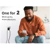 Conceptronic 2-Port 33W GaN USB PD Charger with 3-in-1 Charging Cable, USB-C x 1, USB-A x 1, QC 3.0, PPS