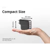 Conceptronic 4-Port 100W GaN USB PD Charger with USB-C Charging Cable, USB-C x 3, USB-A x 1, QC 3.0, PPS