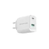 Conceptronic ALTHEA20W45 2-Port 45W GaN USB PD Charger, USB-C x 1, USB-A x 1, QC 3.0, PPS, PD 3.0