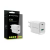 Conceptronic ALTHEA20W45 2-Port 45W GaN USB PD Charger, USB-C x 1, USB-A x 1, QC 3.0, PPS, PD 3.0