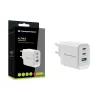 Conceptronic ALTHEA21W65 3-Port 65W GaN USB PD Charger, USB-C x 2, USB-A x 1, QC 3.0, PPS, PD 3.0