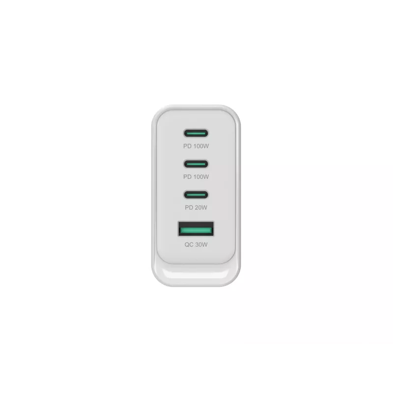 Conceptronic ALTHEA22W100 4-Port 100W GaN USB PD Charger, USB-C x 3, USB-A x 1, QC 3.0, PPS, PD 3.0