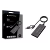 7-in-1 Card Reader CONCEPTRONIC BIAN10B — USB 3.2 Gen 1 Type-A/Type-C, CF/MMC/MS/SD/MicroSD/xD, Black