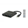 Conceptronic DONN01B laptop dock/port replicator USB 3.2 Gen 1 (3.1 Gen 1) Type-C Black