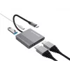 Conceptronic DONN13G laptop dock/port replicator Wired USB 3.2 Gen 1 (3.1 Gen 1) Type-C Grey
