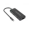 Conceptronic DONN14G laptop dock/port replicator Wired USB 3.2 Gen 1 (3.1 Gen 1) Type-C Grey