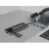 Conceptronic DONN15G laptop dock/port replicator Wired USB 3.2 Gen 1 (3.1 Gen 1) Type-C Grey