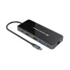 Conceptronic DONN15G laptop dock/port replicator Wired USB 3.2 Gen 1 (3.1 Gen 1) Type-C Grey