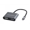 Conceptronic DONN16G Wired USB 3.2 Gen 1 Type-C Grey 100W 4K Ultra HD
