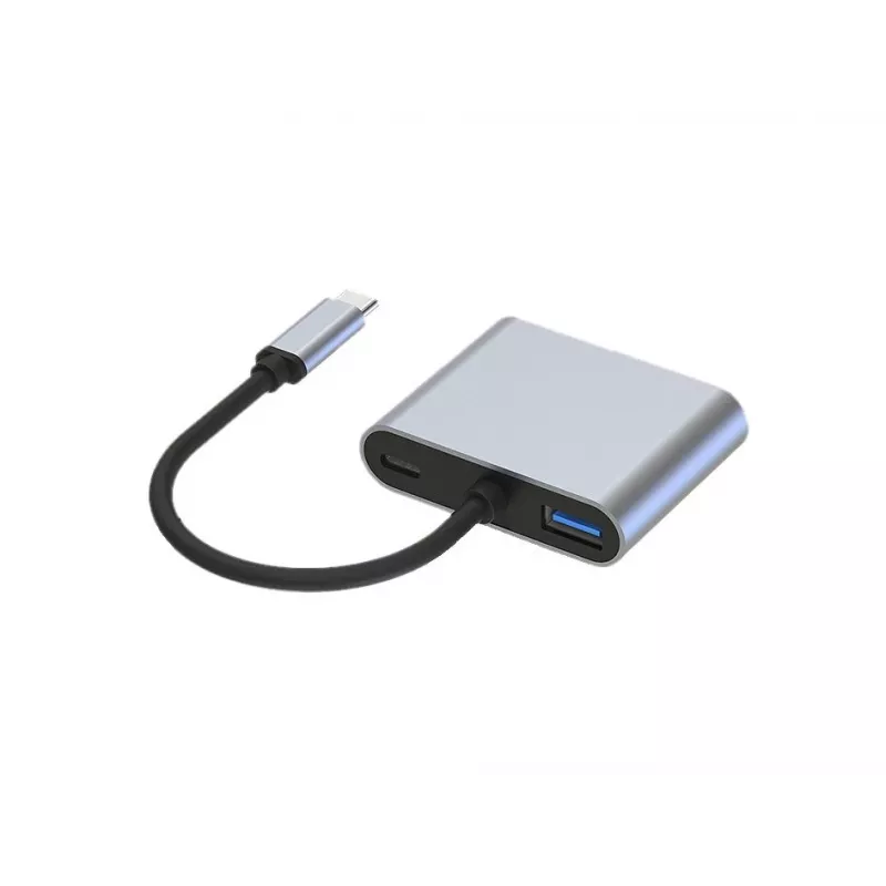 Conceptronic DONN16G Wired USB 3.2 Gen 1 Type-C Grey 100W 4K Ultra HD