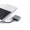 Conceptronic DONN16G Wired USB 3.2 Gen 1 Type-C Grey 100W 4K Ultra HD