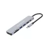 Conceptronic DONN19G 7-in-1 USB 3.2 Gen 1 Docking Station, HDMI, USB-A 3.0 x 3, SD, TF/MicroSD, 100W USB PD