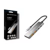 Conceptronic HUBBIES15G interface hub USB 3.2 Gen 2 (3.1 Gen 2) Type-C 10000 Mbit/s Grey