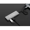 Conceptronic HUBBIES15G interface hub USB 3.2 Gen 2 (3.1 Gen 2) Type-C 10000 Mbit/s Grey