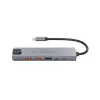 Conceptronic DONN29G 6-in-1 USB 3.2 Gen 2 Docking Station, 4K60Hz HDMI, USB-A 10Gbps x 2, USB-C 10Gbps, GbE LAN, 140W USB PD 3.1