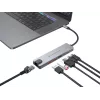 Conceptronic DONN29G 6-in-1 USB 3.2 Gen 2 Docking Station, 4K60Hz HDMI, USB-A 10Gbps x 2, USB-C 10Gbps, GbE LAN, 140W USB PD 3.1