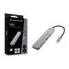 6-in-1 USB 3.2 Gen 1 Docking Station CONCEPTRONIC DONN33G HDMI, 2×USB-A 5Gbps, 2×USB-C 5Gbps, 100W USB PD, Silver