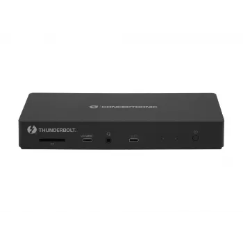 Conceptronic DONN30B 13-in-1 Thunderbolt 4 Docking Station, Wired, Thunderbolt 4, 96 W, 3.5 mm, 10,100,1000,2000,2500 Mbit/s, IEEE 802.3bz
