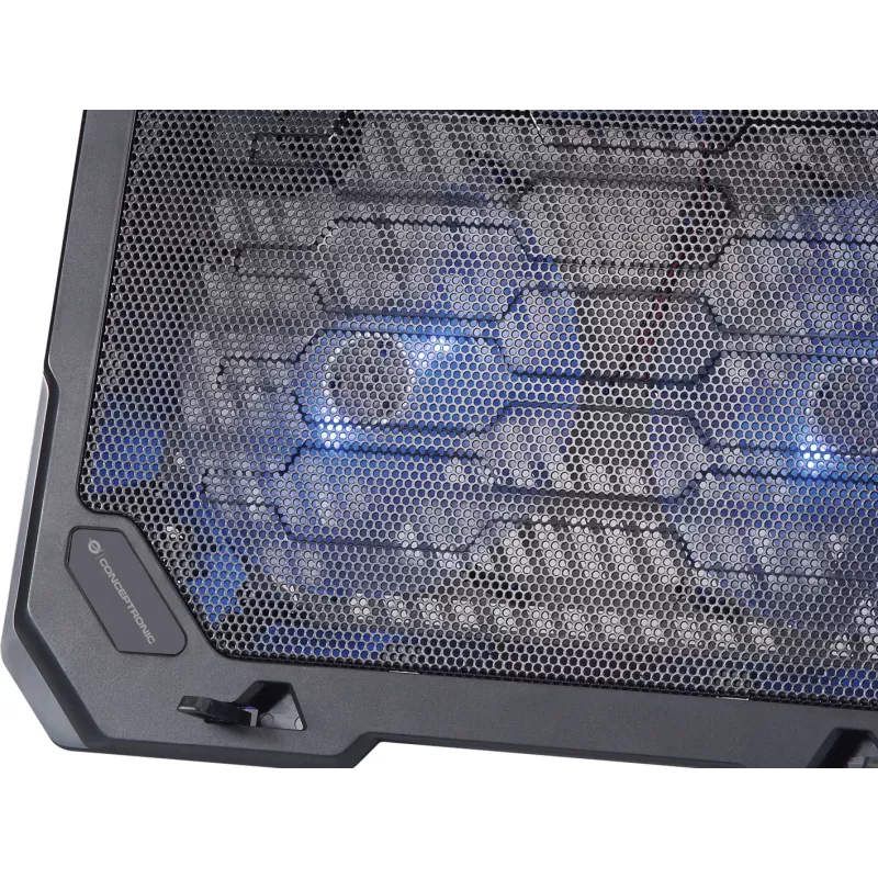 Conceptronic THANA Notebook Cooling Pad, Fits up to 15.6 inch, 2-Fan