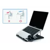 Conceptronic ERGO Laptop Cooling Stand Laptop stand Black 39.6 cm (15.6 inch)