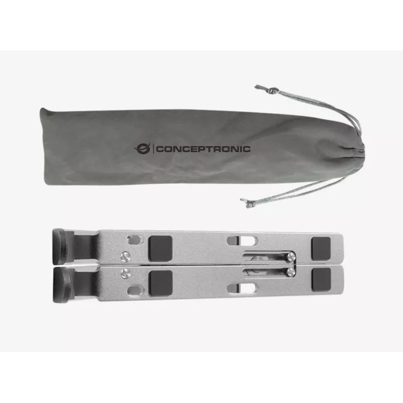 Conceptronic THANA04S ERGO Foldable Aluminum Laptop Cooling Stand