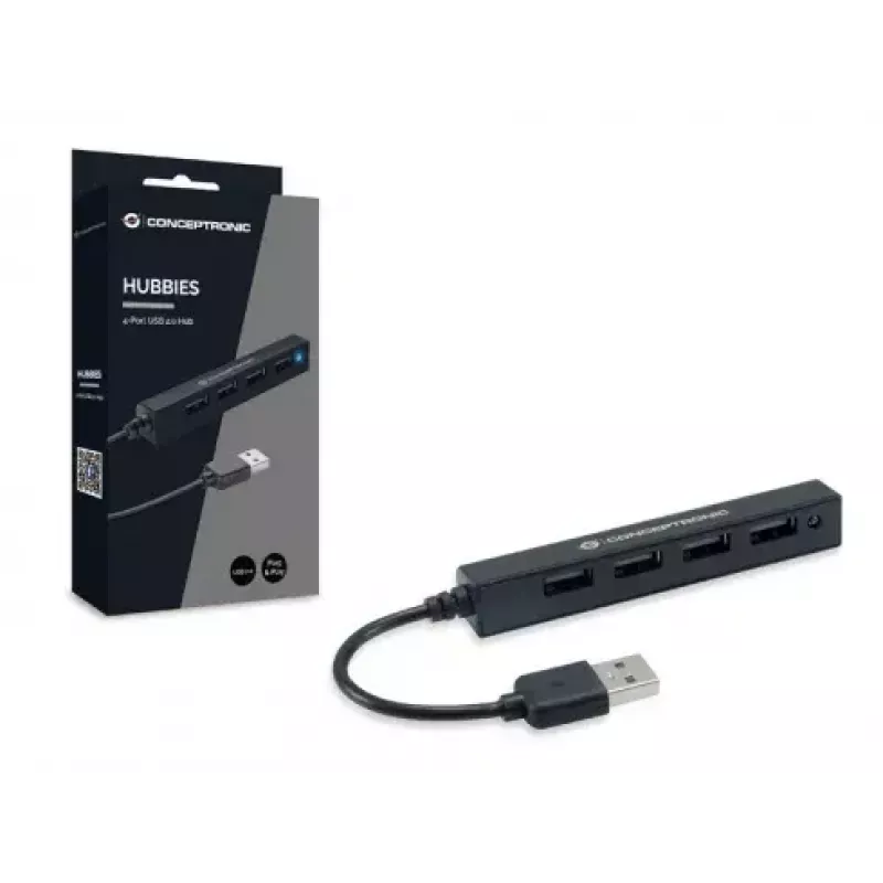 USB Hub Conceptronic HUBBIES 4-Port USB 2.0 Hub