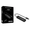 Conceptronic 4-Port USB 3.0 Aluminum Hub with USB-C to USB-A Adapter