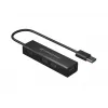 Conceptronic 4-Port USB 3.0 Aluminum Hub with USB-C to USB-A Adapter