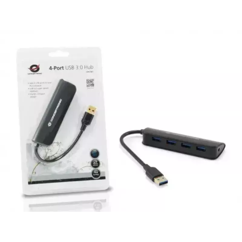 USB Hub Conceptronic 4-Port C4PUSB3