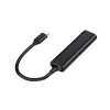 Conceptronic HUBBIES 4-Port USB 3.0 Hub, 2 USB-C & 2 USB-A ports, aluminum case, USB-C connector