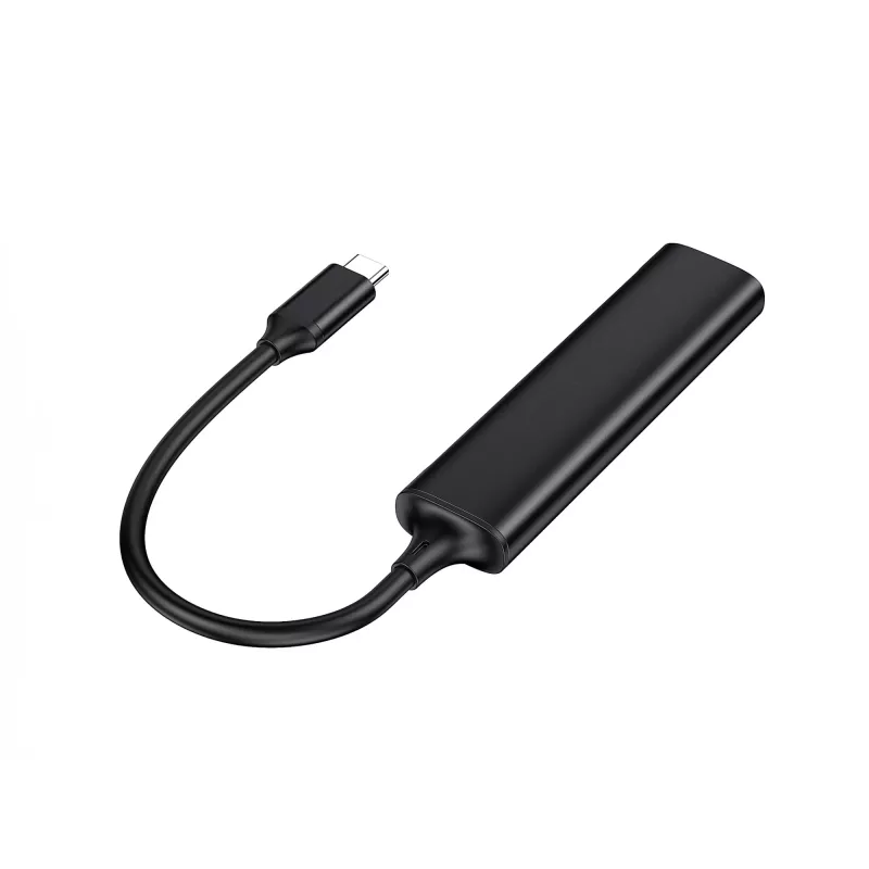 Conceptronic HUBBIES 4-Port USB 3.0 Hub, 2 USB-C & 2 USB-A ports, aluminum case, USB-C connector