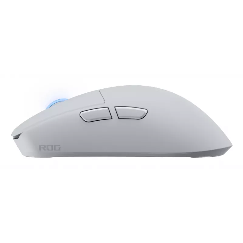 Gaming mouse ASUS ROG Harpe II Ace, right-hand, optical 42,000 DPI, RF Wireless + Bluetooth + USB Type-A, 5 buttons, white