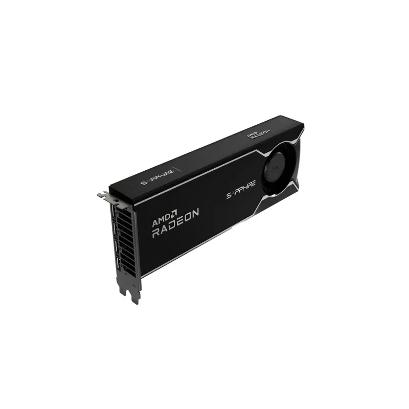 Graphics card Sapphire Radeon AI PRO R9700 — 32 GB GDDR6, 256-bit, PCIe 5.0, active cooling (1 fan)